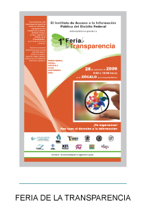 FERIA DE LA TRANSPARENCIA