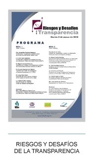 RIESGOS Y DESAFIOS DE LA TRANSPARENCIA RIESGOS Y DESAFIOS DE LA TRANSPARENCIA